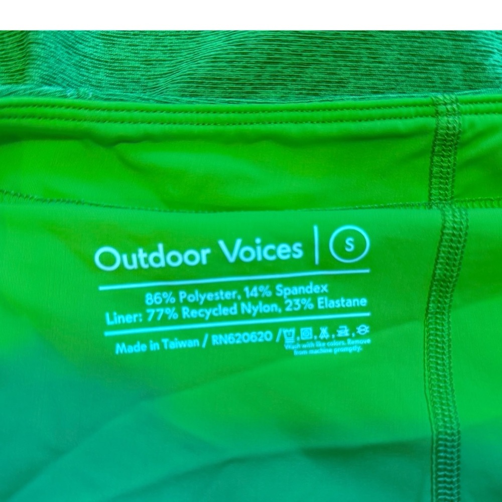 Outdoor Voices Women’s Lime /Green
Sports Skort - Picture 3 of 9